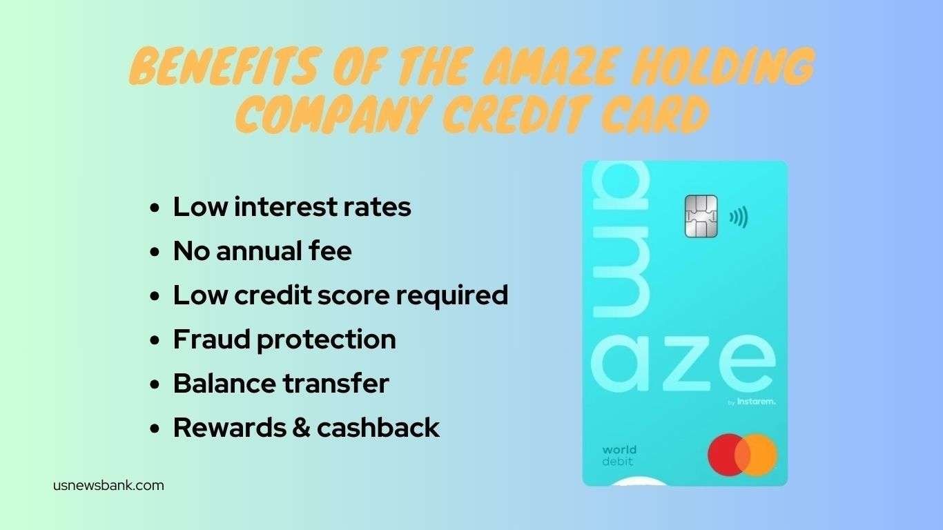 Amaze Holding Company Credit Card